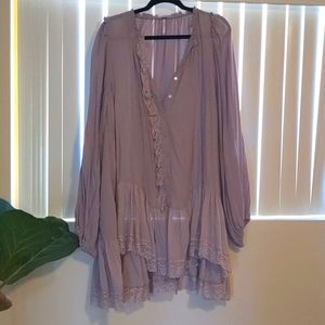 Free People Ruffle Tunic
